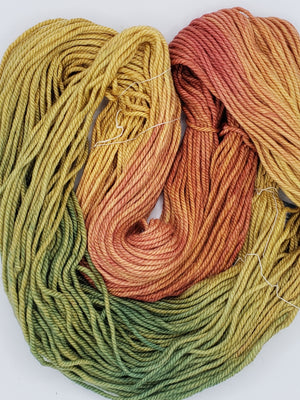 Back Country - AFTER THE HARVEST - Hand Dyed Chunky Yarn 4 ounces/125g