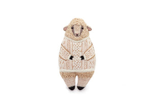 Kiriki Press - SHEEP - Embroidery Doll Kit - DIY Plushie Level 3