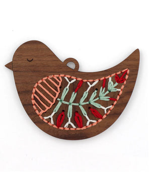 Kiriki Press - BIRD - DIY Stitched Ornament Kit