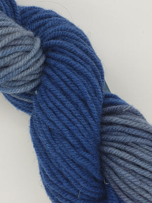 Wonder Woolen - BROOK -  Fleece Artist Hand Dyed Yarn - Shades of Blue