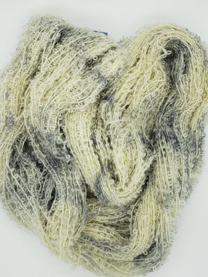 Wool Curly Locks - PEPPERCORN - Hand Dyed Textured Yarn