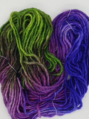 MERINO DREAM - DITCH LUPINS - Merino Chunky -  Hand Dyed Yarn