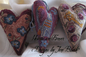 Hearts are Forever #110 - Punch Needle Paper or Digital Pattern