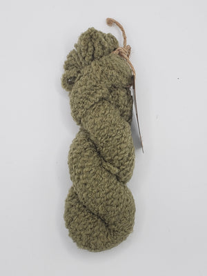 MASHAM BOUCLE Mini-Skein - MOSS - Chunky Boucle - Hand Dyed Yarn MA2340