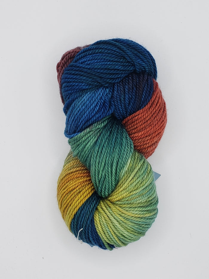 Back Country - HOMESTEAD - Hand Dyed Chunky Yarn 4 ounces/125g