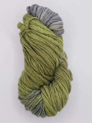Slubby - GROS MORNE -  National Park Collection - Merino/Blue Face Leicester - Hand Dyed Textured Yarn Thick and Thin
