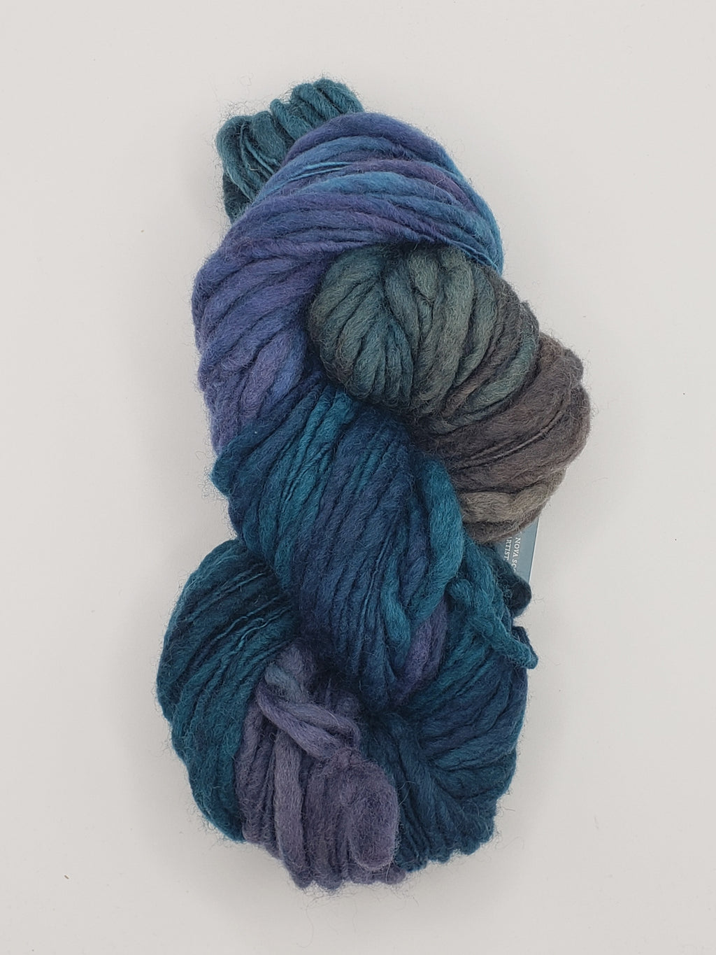 Slubby - CAPE BRETON HIGHLANDS -  National Park Collection - Merino/Blue Face Leicester - Hand Dyed Textured Yarn Thick and Thin