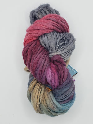 Slubby - FORILLON -  National Park Collection - Merino/Blue Face Leicester - Hand Dyed Textured Yarn Thick and Thin