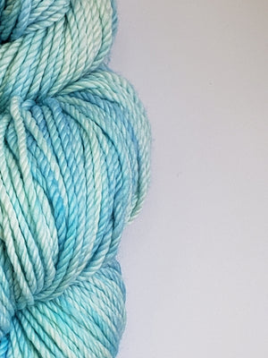 Back Country - CLOUDS - Hand Dyed Chunky Yarn 4 ounces/125g