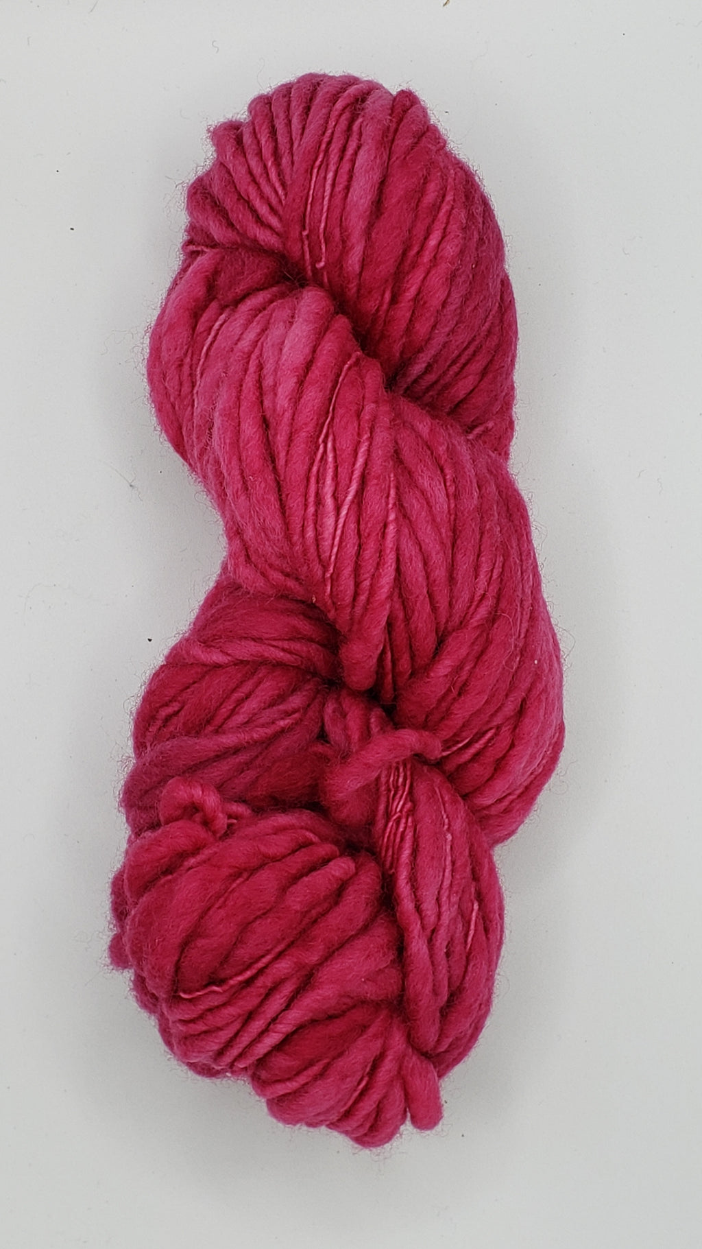 Slubby - RASPBERRY CORDIAL -  Merino/Blue Face Leicester - Hand Dyed Textured Yarn Thick and Thin