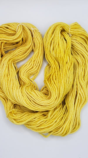 Back Country - CUSTARD - Hand Dyed Chunky Yarn 4 ounces/125g