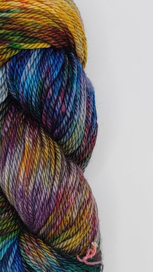 Back Country - MARBLES - Hand Dyed Chunky Yarn 4 ounces/125g