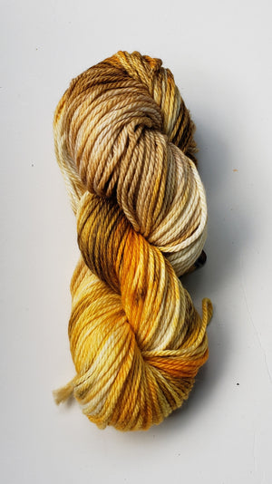 AFW -  GOLDEN HOUR - Extra Fine Merino - Hand Dyed Worsted/Aran Weight Yarn