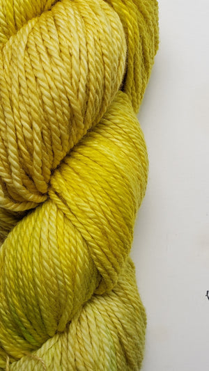 Back Country - FORSYTHIA - Hand Dyed Chunky Yarn 4 ounces/125g