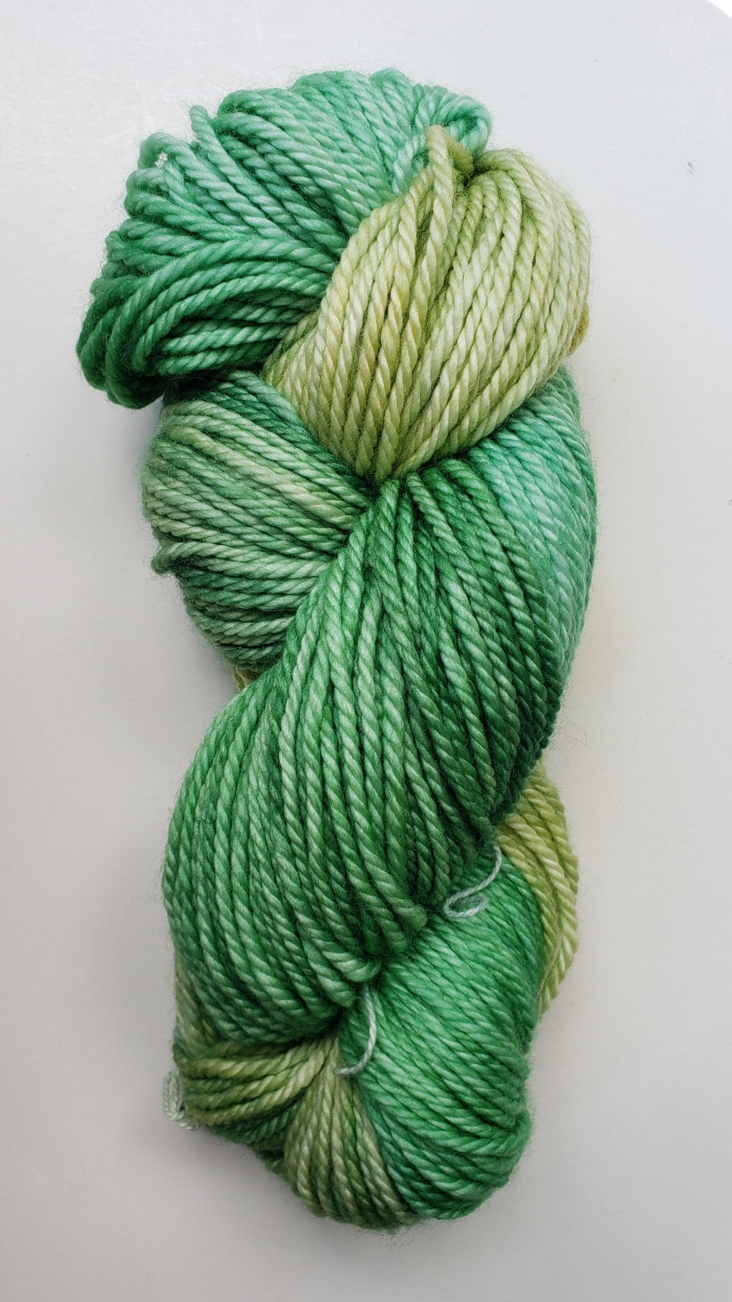 Back Country - PEA SHOOT - Hand Dyed Chunky Yarn 4 ounces/125g