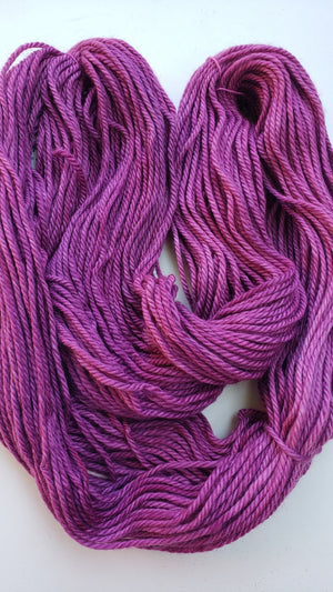 Back Country - RADIANT ORCHID - Hand Dyed Chunky Yarn 4 ounces/125g