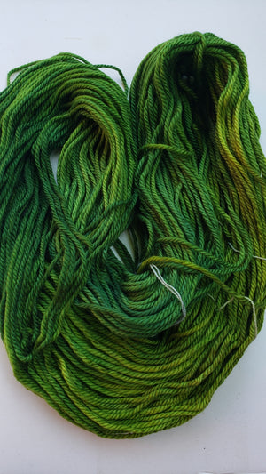 Back Country - BABY FERN - Hand Dyed Chunky Yarn 4 ounces/125g