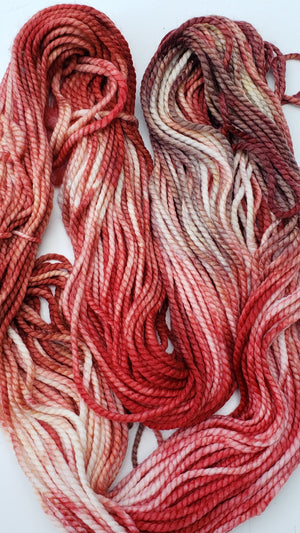 AFW - THAT OLD RED BARN - Extra Fine Merino - Hand Dyed Chunky Weight Yarn