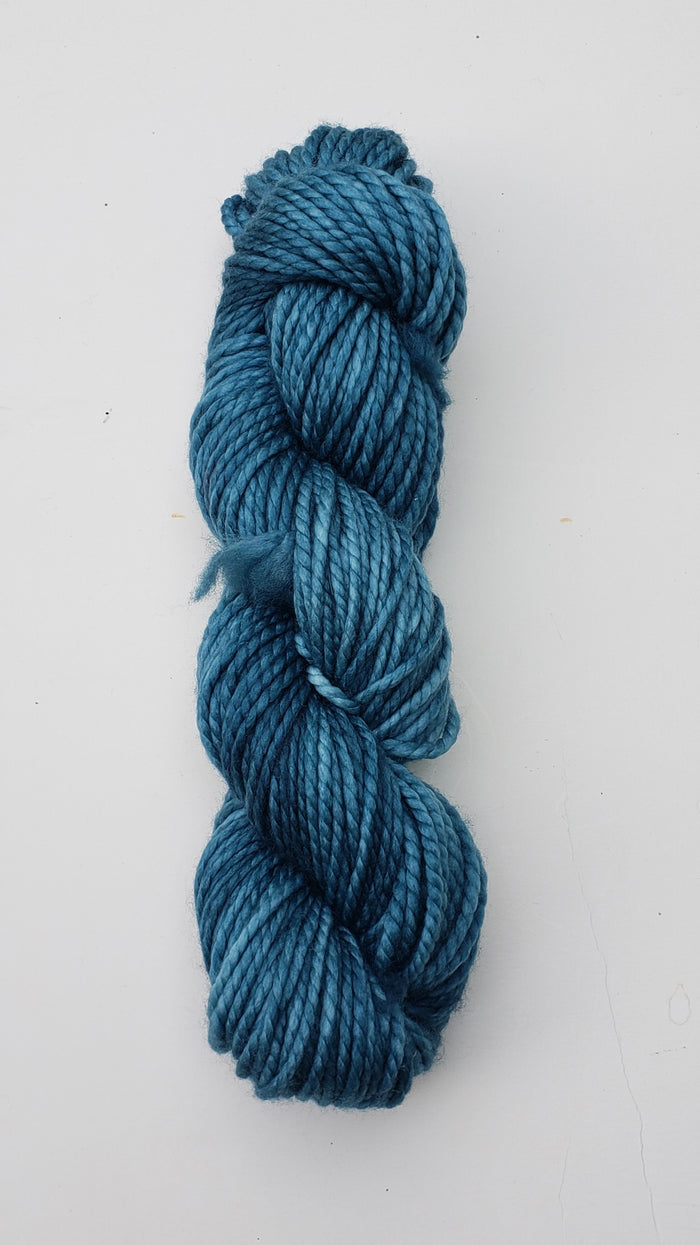 AFW - TEAL - Extra Fine Merino - Hand Dyed Chunky Weight Yarn