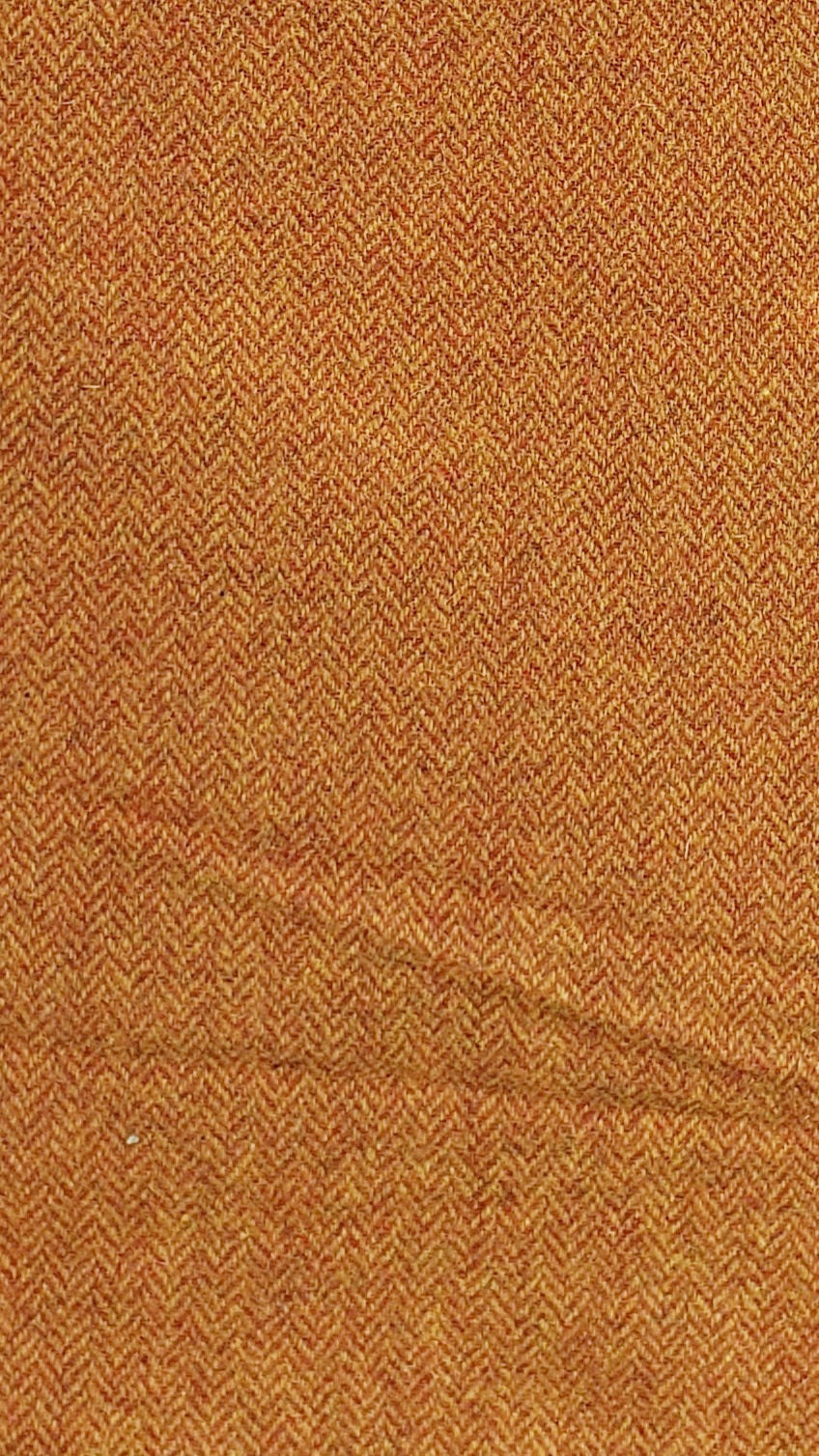 PUMPKIN STRIPE- 100% Wool Fabric for Rug Hooking or Wool Applique RSS325