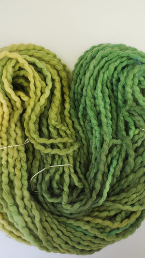 Crimp - FIDDLEHEAD - Hand Dyed Chunky Textured Yarn - Landscape Shades