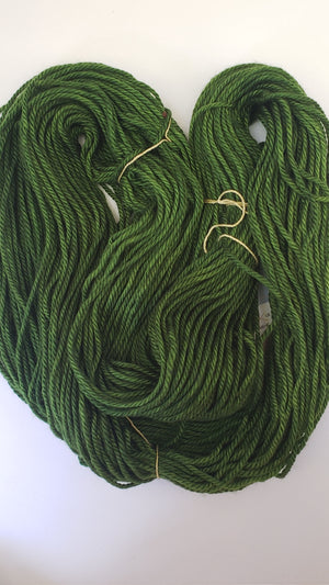 Back Country - CEDAR - Hand Dyed Chunky Yarn 4 ounces/125g