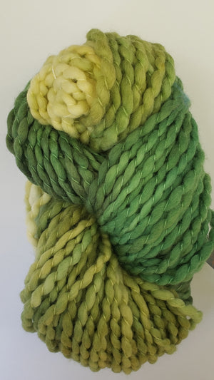 Crimp - FIDDLEHEAD - Hand Dyed Chunky Textured Yarn - Landscape Shades