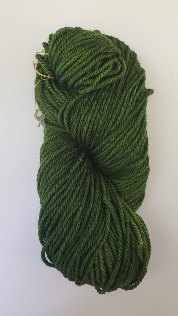 Back Country - CEDAR - Hand Dyed Chunky Yarn 4 ounces/125g