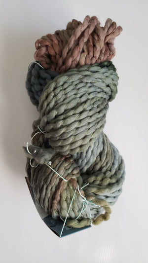 Crimp - SEA OAK - Hand Dyed Chunky Textured Yarn - Landscape Shades