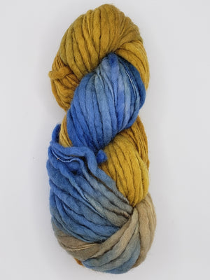 Slubby - BRANDYWINE - Merino/Blue Face Leicester - Hand Dyed Textured – Red  Sand Fibre Art Studio
