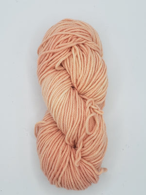 Wonder Woolen - APRICOT - Fleece Artist Hand Dyed Yarn 4 ounces/115g