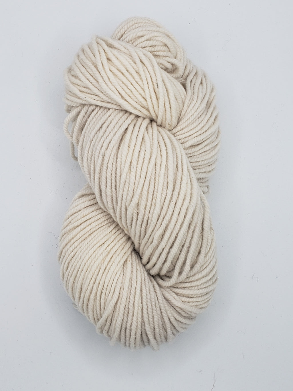 Wonder Woolen - BONE - Fleece Artist Hand Dyed Yarn 4 ounces/115g