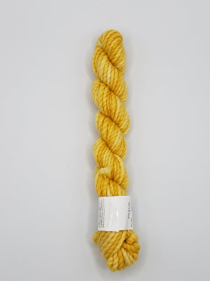 Othello Merino Mini-Skein - LEMON CURD - 01205 Hand Dyed Chunky Yarn 25GR - B2