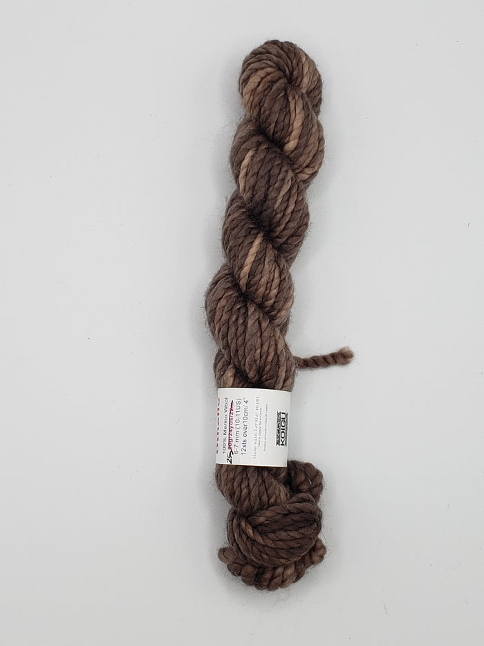 Othello Merino Mini-Skein - TREE BARK - 02395 Hand Dyed Chunky Yarn 25GR - B2