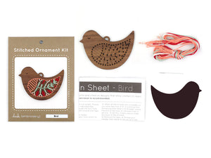 Kiriki Press - BIRD - DIY Stitched Ornament Kit