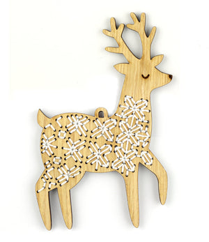Kiriki Press - REINDEER - DIY Stitched Ornament Kit