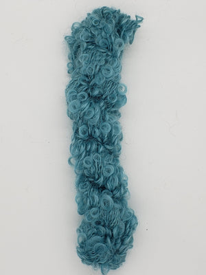 Mohair Loopy Locks - POOL - 1500 Hand Dyed Boucle Yarn B1