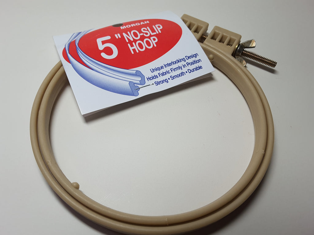 Morgan 5 inch NO Slip Hoop for Punch Needle Embroidery