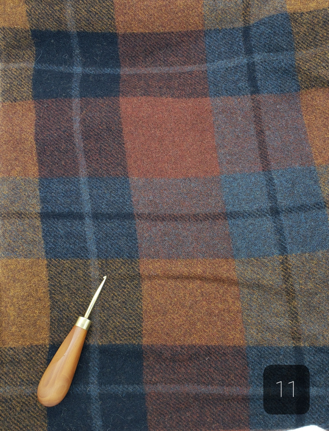 Brown Orange Tartan Wool Fabric – Fabrics4Fashion