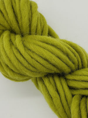 Chunky - APPLE GREEN - Hand Dyed Yarn - Shades of Green