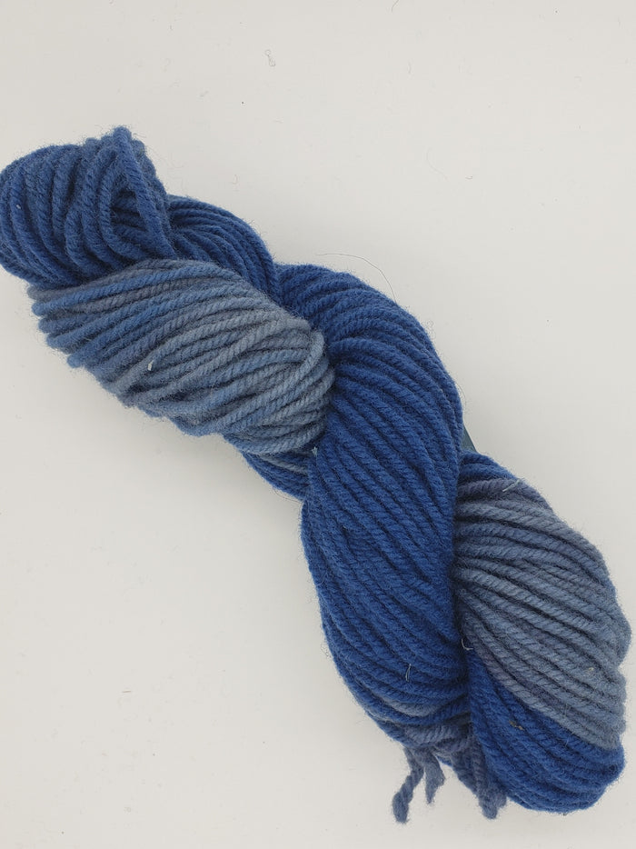Wonder Woolen - BROOK -  Fleece Artist Hand Dyed Yarn - Shades of Blue