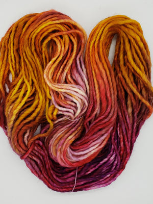 MERINO DREAM - SEAVIEW SUNSET - Merino Chunky -  Hand Dyed Yarn