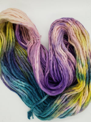 Flouf - LUPIN - 100% Merino Chunky - Fleece Artist Hand Dyed Yarn -