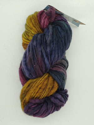 Slubby - BREW - Merino/Blue Face Leicester - Hand Dyed Textured Yarn Thick and Thin