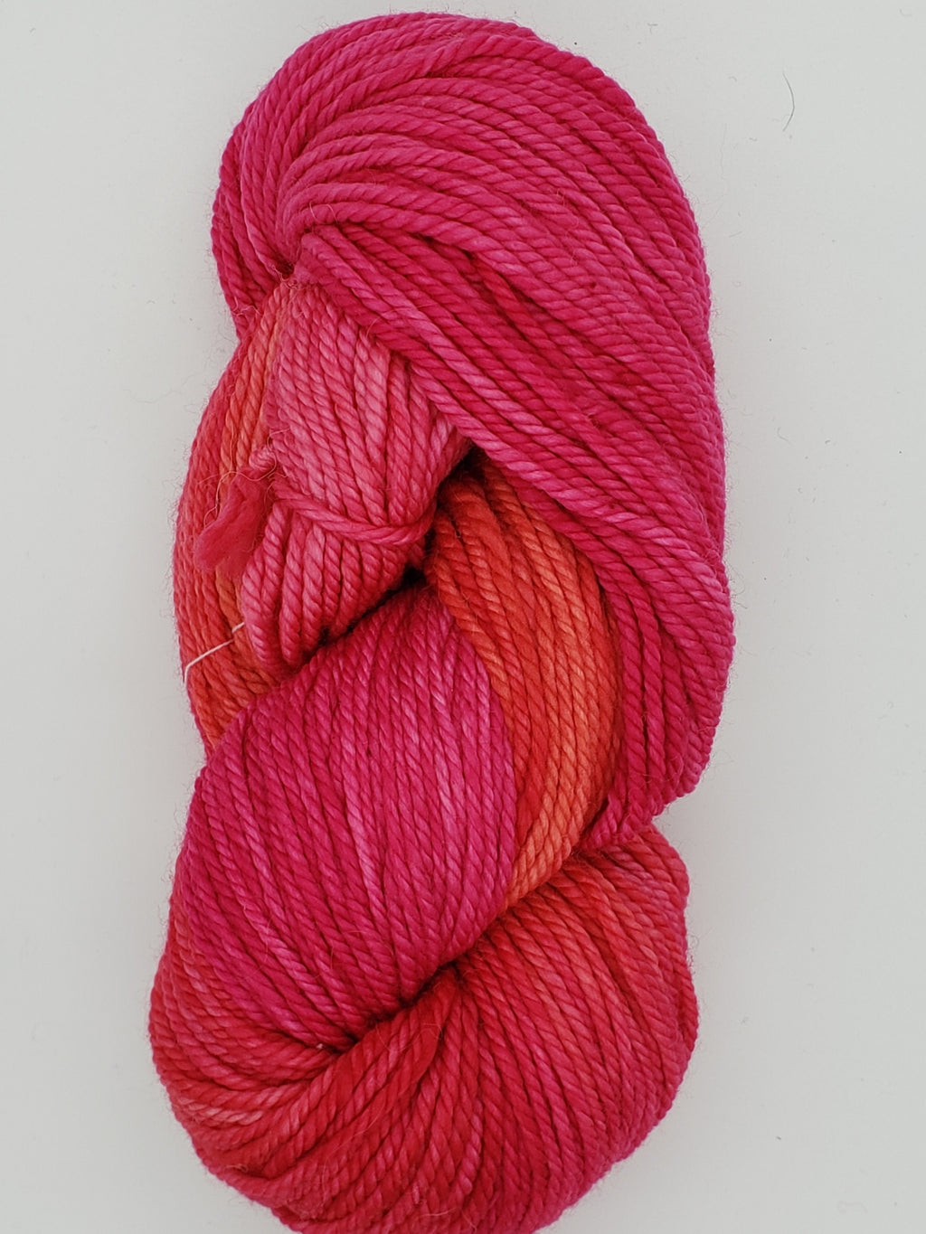 Back Country - ITALIAN ROSE - Hand Dyed Chunky Yarn 4 ounces/125g