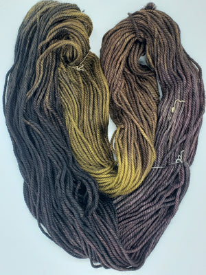 Back Country - EARTH - Hand Dyed Chunky Yarn 4 ounces/125g