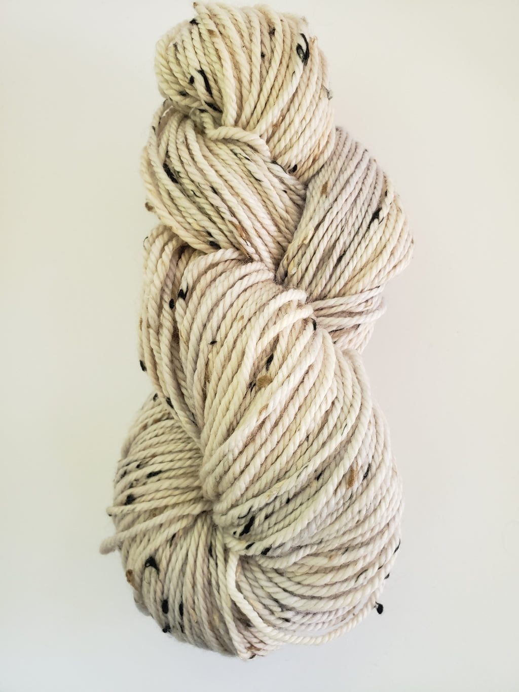 Thicket Tweedy - FOG- Aran Hand Dyed Yarn