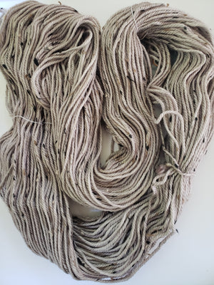 Thicket Tweedy - CARIBOU  -  Aran Hand Dyed Yarn