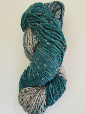 Thicket Tweedy - BIRCH - Aran Hand Dyed Yarn