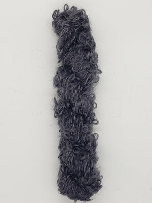 Mohair Loopy Locks - STORMY - 2405 Hand Dyed Boucle Yarn B1